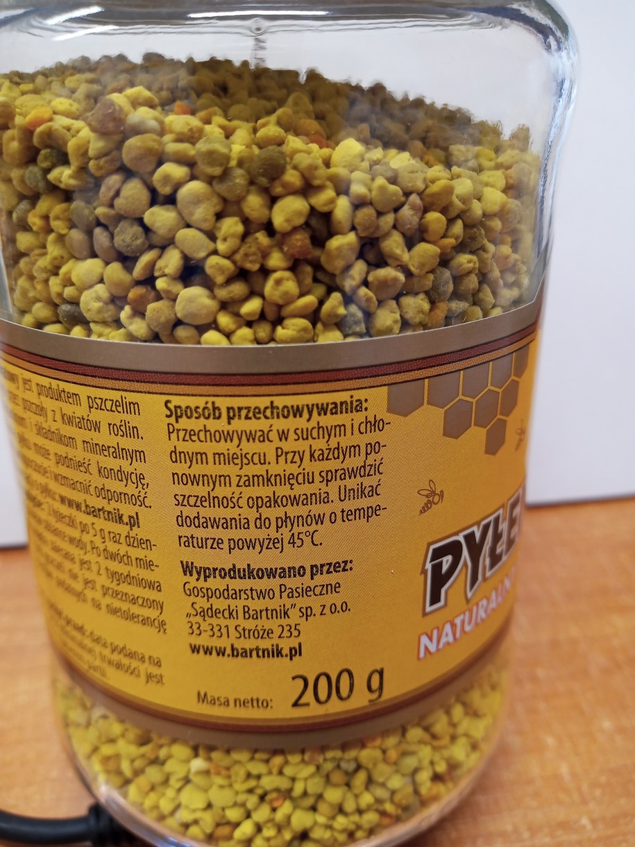Pyłek kwiatowy wycofywany ze sprzedaży /Główny Inspektorat Sanitarny