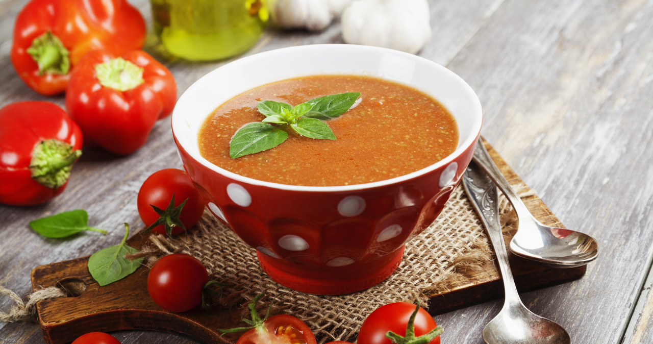 Pyszne, domowe gazpacho /123RF/PICSEL