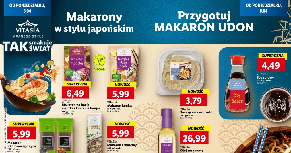 Pyszne japońskie makarony i nie tylko! /Lidl /INTERIA.PL