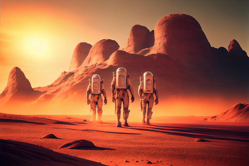 Pytanie, czy na Marsie można zamieszkać, od lat stanowi impuls do badań naukowych. /Pixel