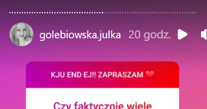 Q&A Julii ze "Ślubu od pierwszego wejrzenia" /Instagram