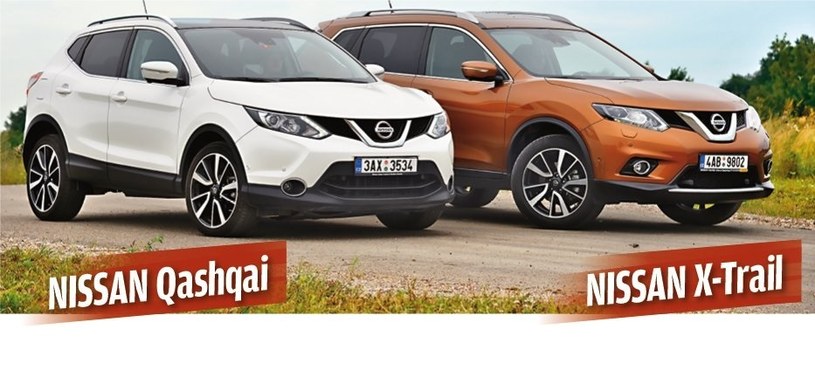 Qashqai kontra X-Trail – różnice między obydwoma Nissanami /Motor