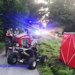 quad Quad zderzył się czołowo z traktorem. 31-latek nie żyje