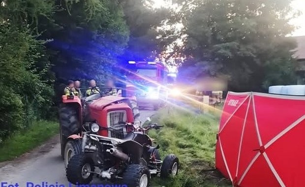 ​Quad zderzył się czołowo z  traktorem. 31-latek nie żyje