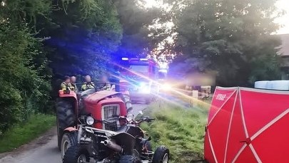 ​Quad zderzył się czołowo z  traktorem. 31-latek nie żyje