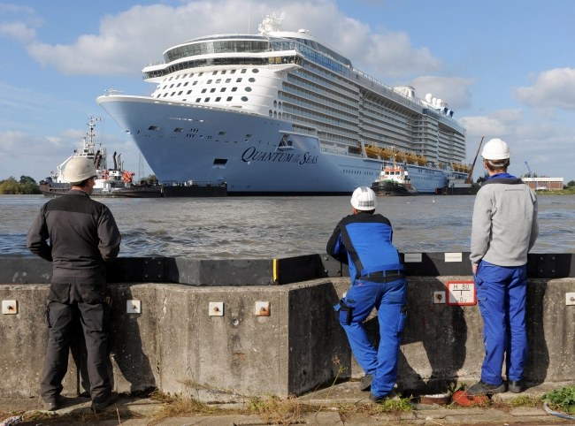 "Quantum of the Seas" /PAP/EPA/INGO WAGNER  /PAP/EPA