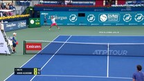 Quentin Halys - Felix Auger-Aliassime. Skrót meczu. WIDEO