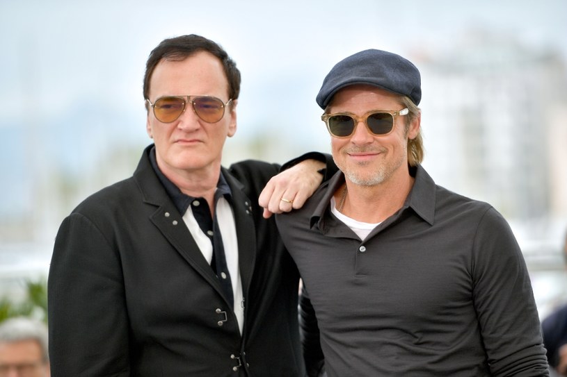 Quentin Tarantino i Brad Pitt podczas premiery "Pewnego razu... w Hollywood" /Matt Winkelmeyer / Staff /Getty Images