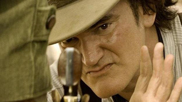 Quentin Tarantino na planie filmu "Django" /materiały prasowe