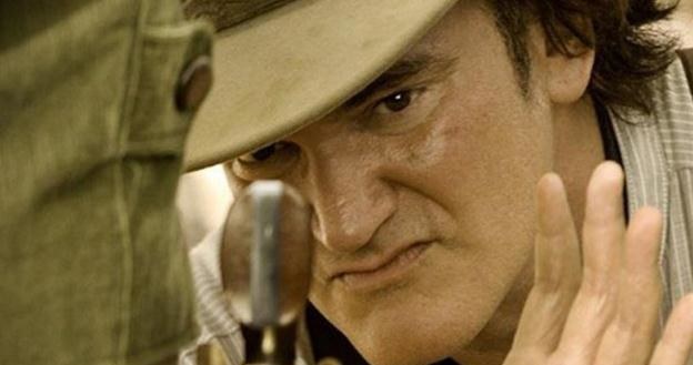 Quentin Tarantino na planie filmu "Django" /materiały prasowe