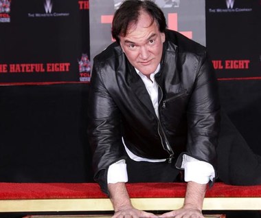 Quentin Tarantino zostawił odcisk swoich stóp z napisem 'f**k you' przed Teatrem Chińskim Graumana w