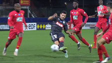 Quevilly Rouen Metropole - AS Monaco. Skrót meczu. Puchar Francji. WIDEO (Eleven Sports)