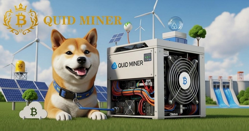 Quid Miner, legalnie zarejestrowana platforma do kopania w chmurze w Wielkiej Brytanii /materiały promocyjne