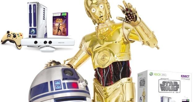 R2D2 i C3PO polecają konsolę Microsoftu i technologię Kinect /Informacja prasowa