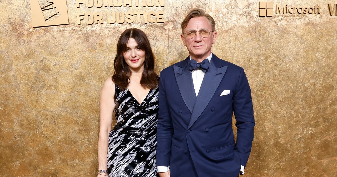 Rachel Weisz i Daniel Craig na gali Clooney Foundation for Justice's /Taylor Hill/WireImage /Getty Images