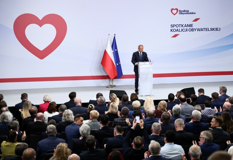 Rada Krajowa Koalicji Obywatelskiej, zdj. z grudnia ubiegłego roku /Anita Walczewska/East News /East News