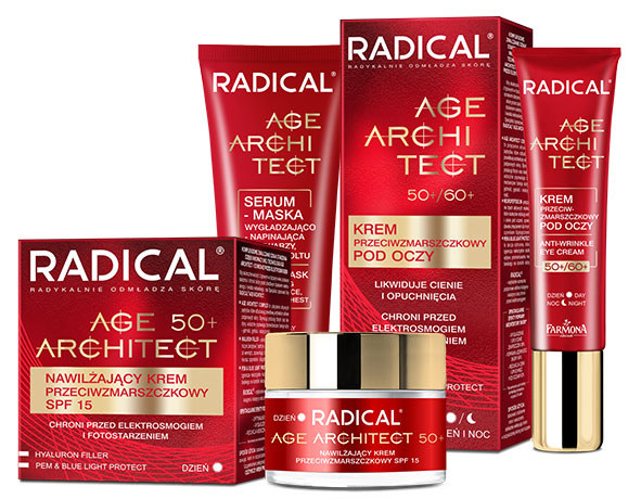 RADICAL: Seria kosmetyków z kolagenem do pielęgnacji twarzy /materiały prasowe