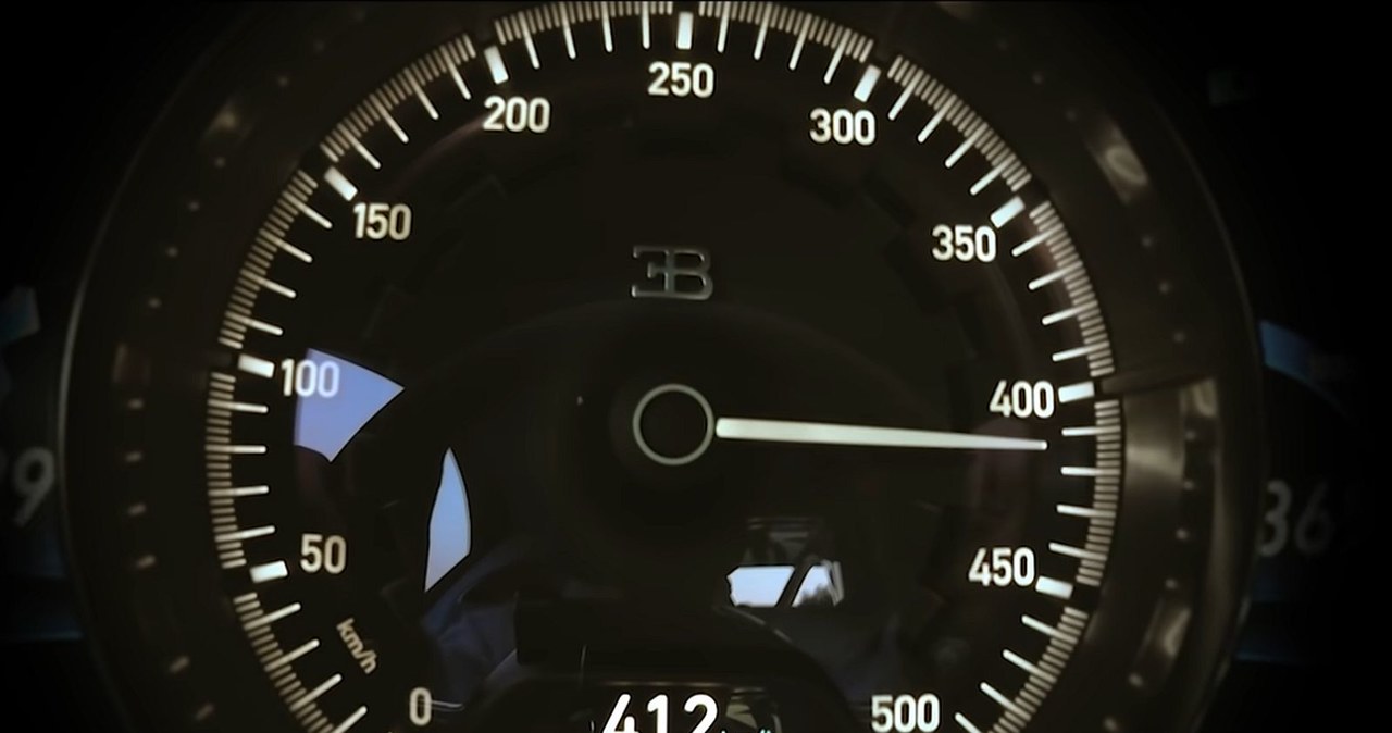 Radim Passer rozpędził swoje Bugatti Chiron do 414 km/h na niemieckiej autostradzie A24 w okolicach Wittenburga /Informacja prasowa