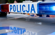 Radiowóz uszkodzony podczas policyjnego pościgu