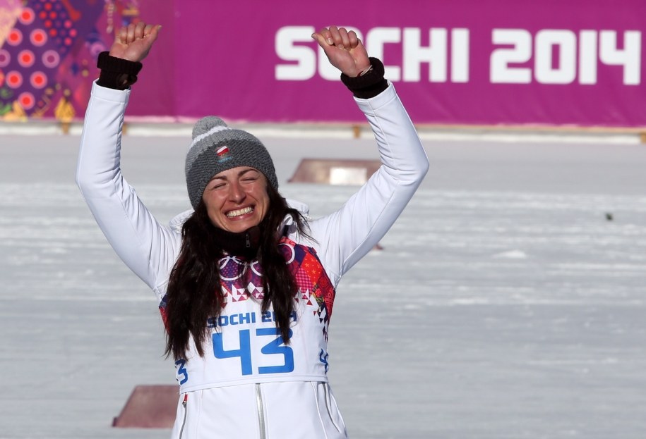 Radość Justyny Kowalczyk /Grzegorz Momot /PAP