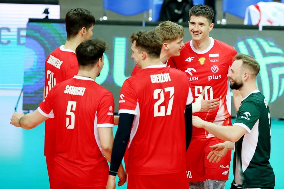 Radość polskich siatkarzy (zdjęcie poglądowe) /Jacek Praszkiewicz /PAP