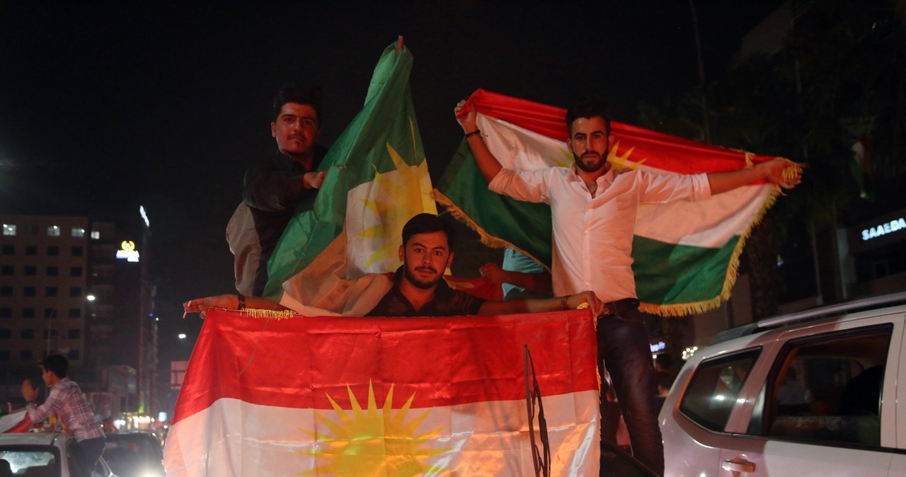 Radość w Kurdystanie po zakończeniu referendum