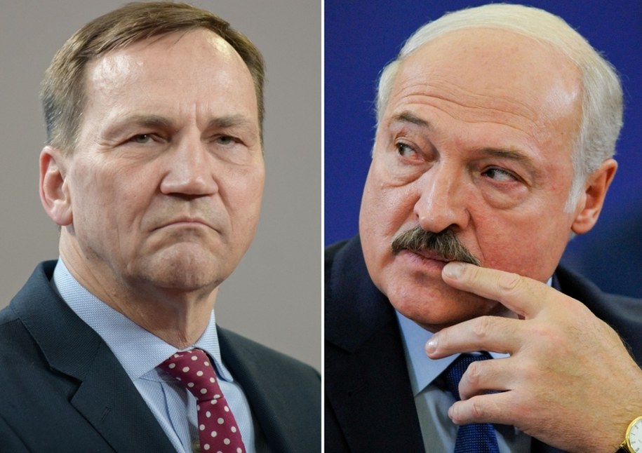 Radosław Sikorski, Alaksandr Łukaszenka /Shutterstock