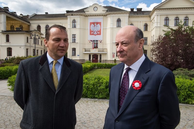 Radosław Sikorski i Jackek Rostowski - "Wprost" ujawnił ich rozmowę /Tytus Żmijewski /PAP