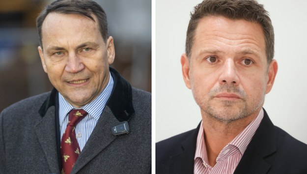 Radosław Sikorski i Rafał Trzaskowski /Piotr Hukalo, Adam Burakowski /East News