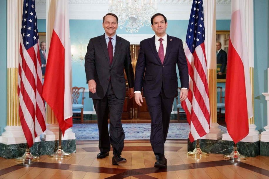 Radosław Sikorski z Marco Rubio, zdj. archiwalne /ANDREW HARNIK/Getty AFP/East News /East News
