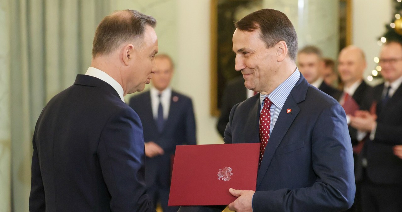 Radosław Sikorski został ministrem spraw zagranicznych w nowym rządzie Donalda Tuska /Wojciech Olkusnik/East News /East News