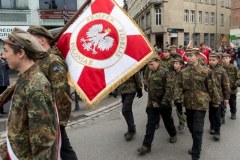 Radosna parada niepodległości we Wrocławiu