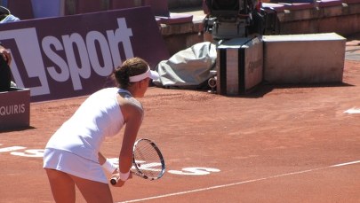 Radwańska na kortach w Brukseli