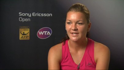 Radwańska po zwycięstwie w Miami: Postaram się wejść do pierwszej trójki