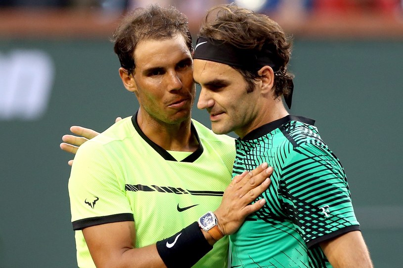 Rafael Nadal i Roger Federer /AFP