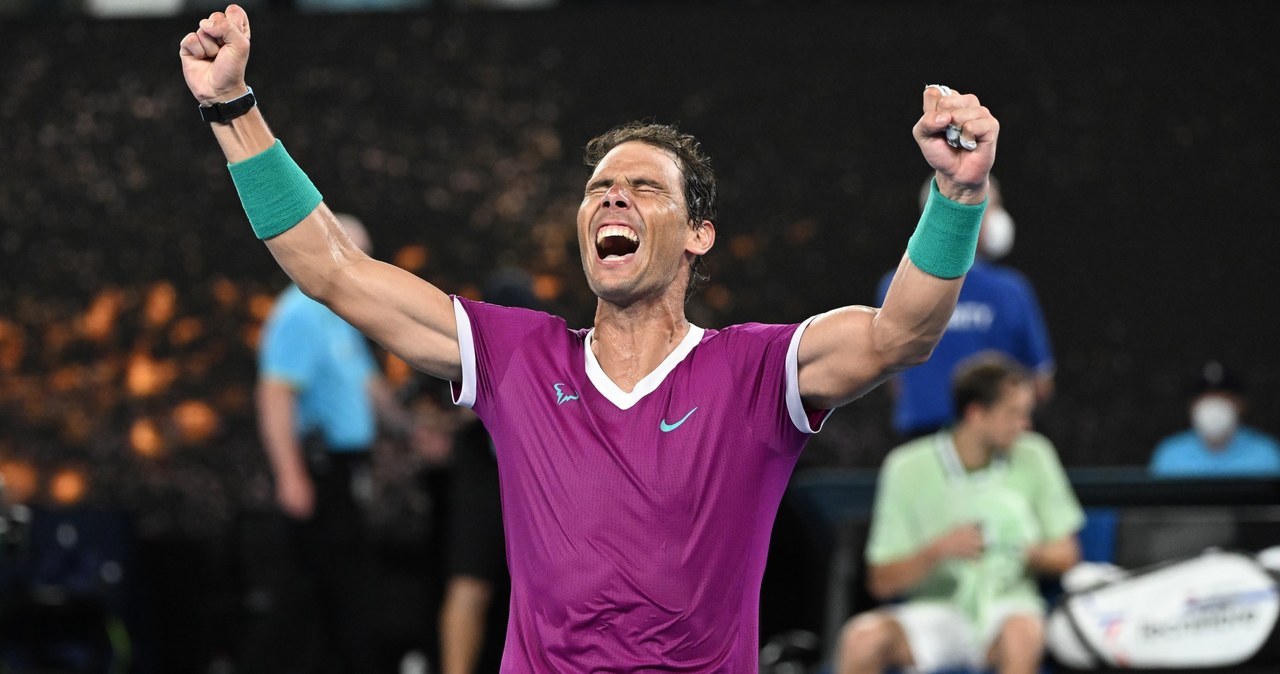 Rafael Nadal wygrywa Australian Open