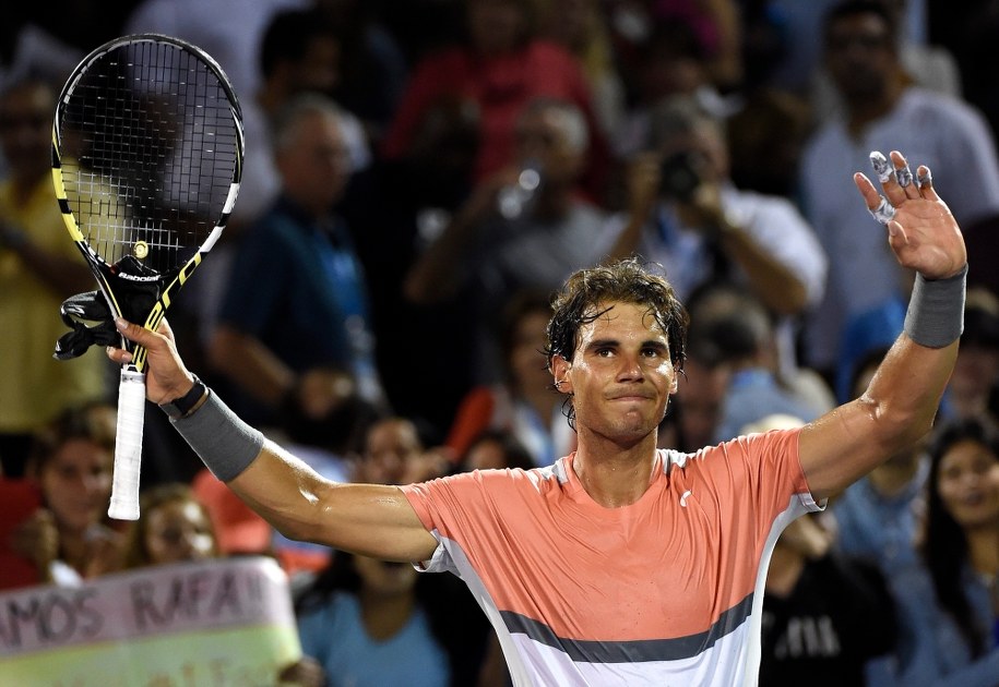 Rafael Nadal /RHONA WISE /PAP/EPA