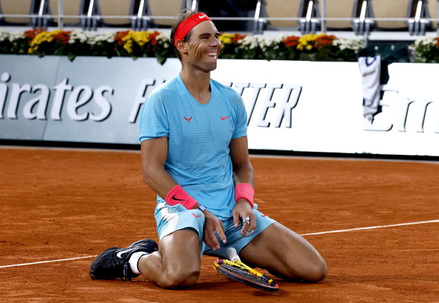 Rafael Nadal /YOAN VALAT  /PAP/EPA