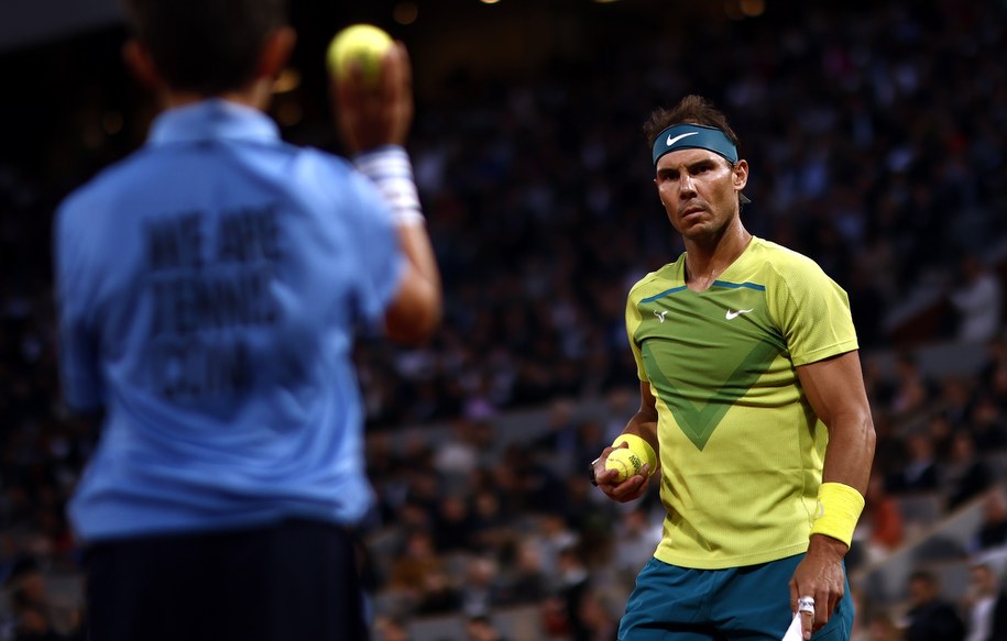 Rafael Nadal /YOAN VALAT  /PAP/EPA