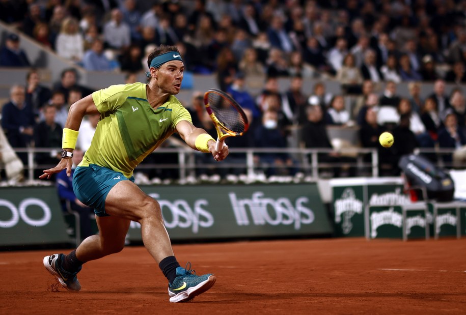 Rafael Nadal /YOAN VALAT  /PAP/EPA