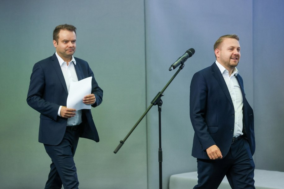 Rafał Bochenek i Jacek Ozdoba /Rafał Guz /PAP