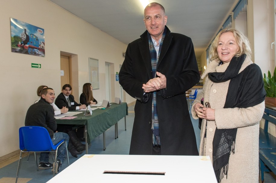 Rafał Dutkiewicz wygrał wybory na prezydenta Wrocławia /Maciej Kulczyński;  /PAP