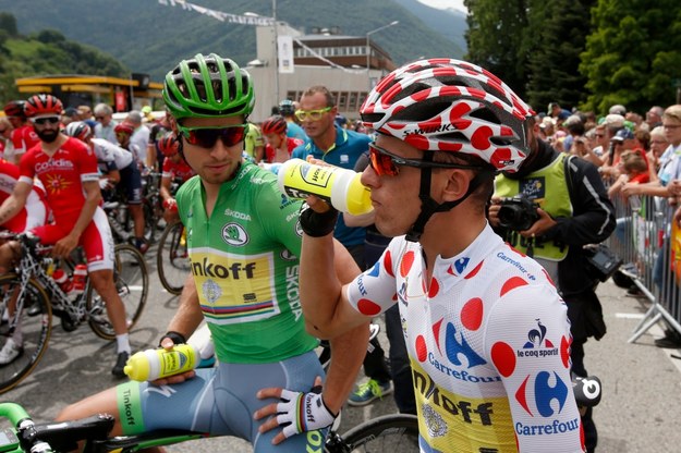 Rafał Majka już pewny tytułu najlepszego górala Tour de France /Kim Ludbrook  /PAP/EPA