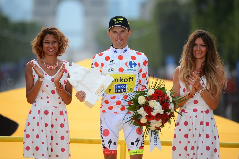 Rafał Majka wygrał klasyfikację górską 101. edycji Tour de France /AFP