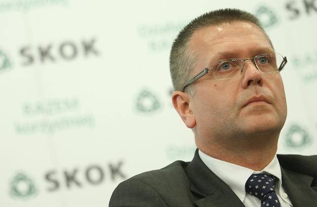 Rafał Matusiak, prezes Krajowej SKOK. Fot. Michał Dyjuk /Reporter