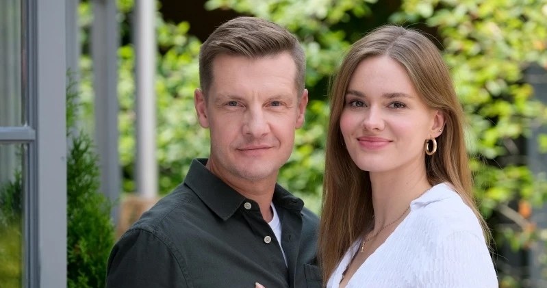 Rafał Mroczek i Dominika Kachlik w "M jak miłość" /Źródło: AIM