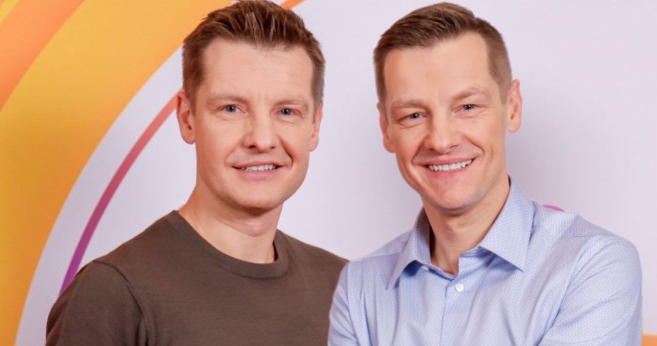 Rafał Mroczek i Marcin Mroczek /Gałązka /AKPA
