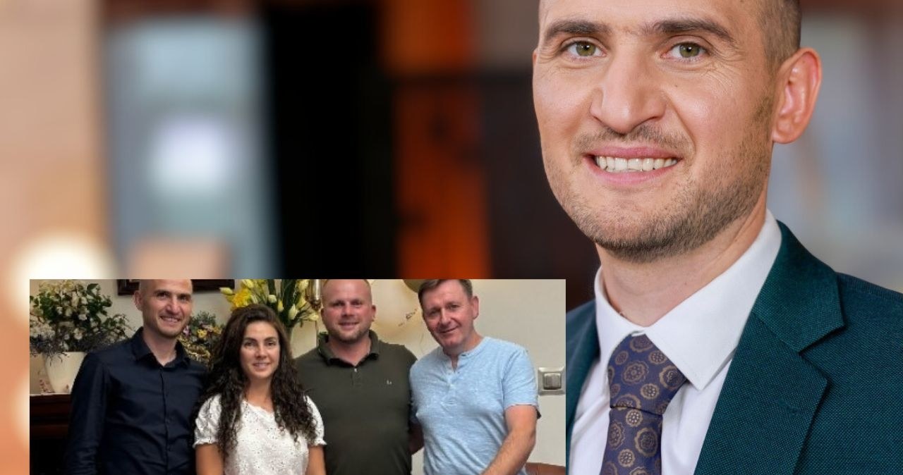 Rafał na spotkaniu z uczestnikami "Rolnik szuka żony" /Gałązka/AKPA, Instagram @rafalgajda0 /AKPA