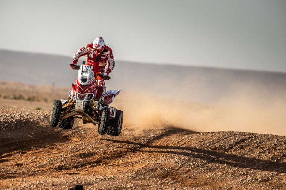 Rafał Sonik na trasie /Rafał Sonik Team /Materiały prasowe