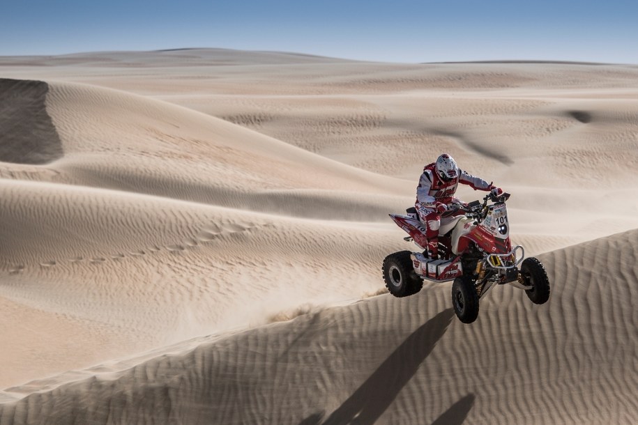 Rafał Sonik na trasie /Rafał Sonik Team /Materiały prasowe